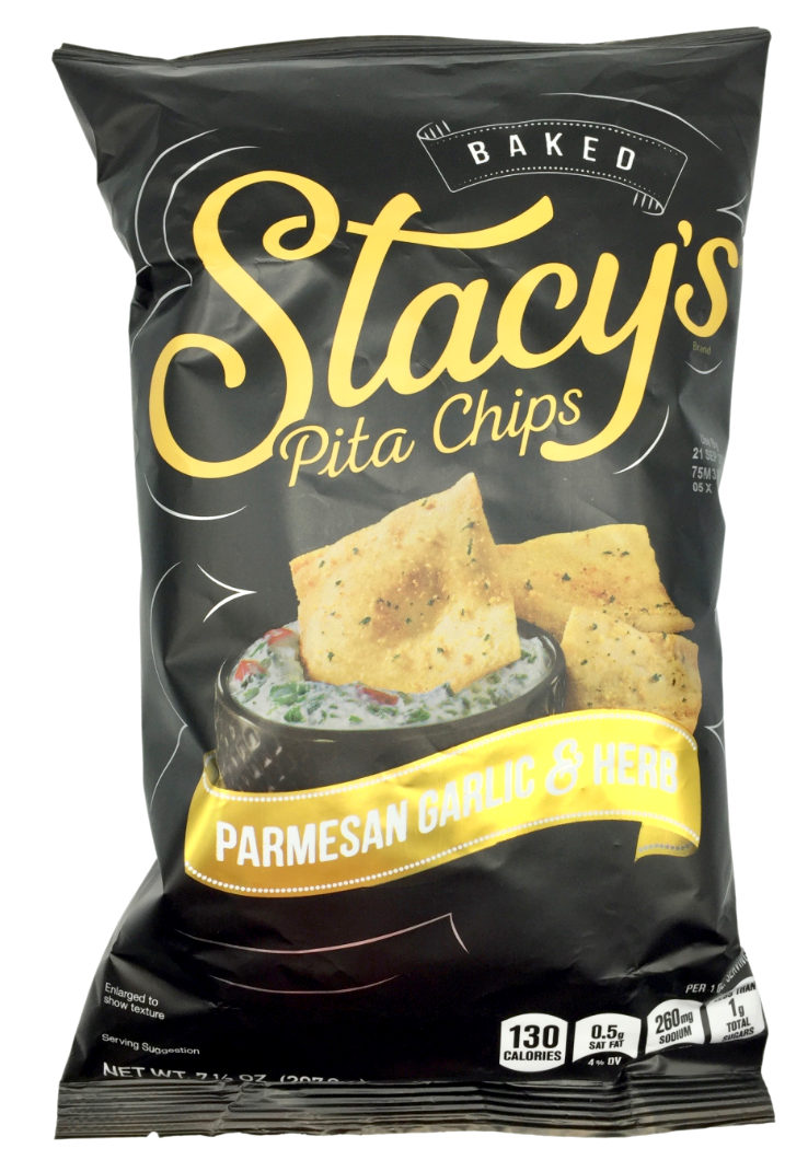 스테이시 Stacy Non-GMO 파마산 갈릭 & 허브 피타 칩 453g