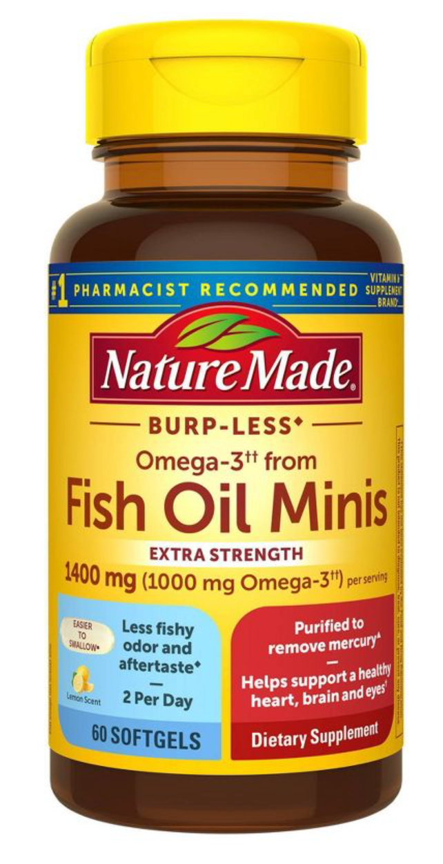 네이처메이드 버프리스 미니 피시오일 700mg 80정