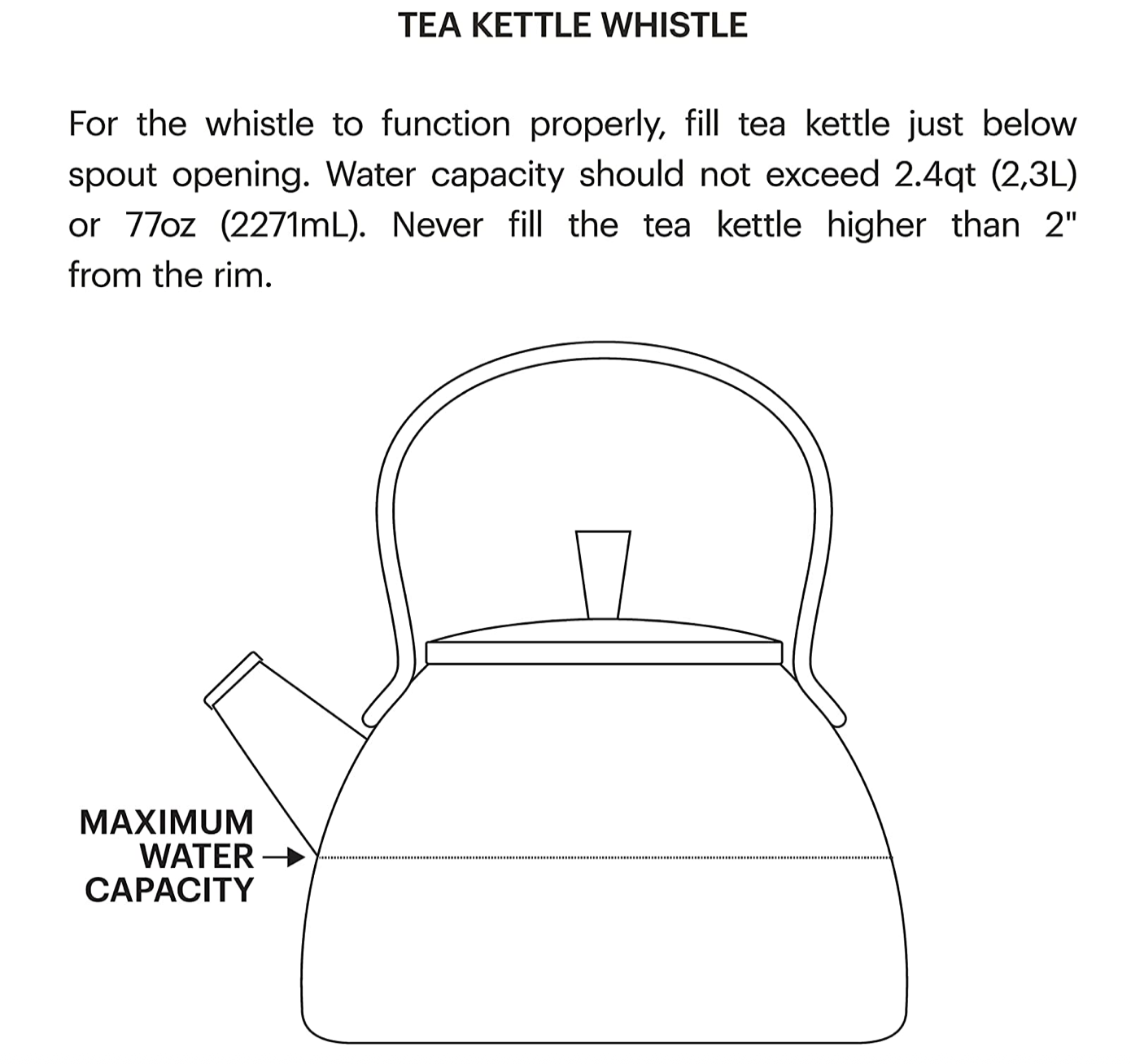 레녹스 Lenox 버터플라이 메도우 18/10 스텐레스 주전자 2.5Qt White