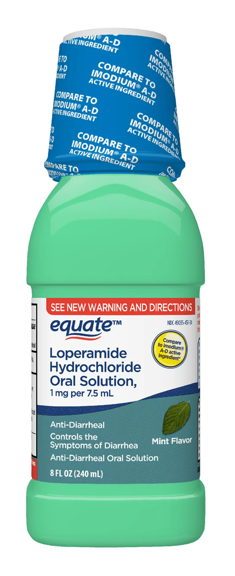 6+ 이퀘이트 로페라미드 HCl 2mg 지사제 240ml 2병 (480ml)*이모디움 AD 동일 활성성분*