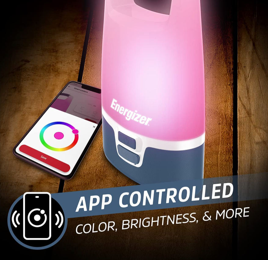 에너자이저 Energizer 360° USB 충전 1,200 루멘스 멀티칼라 LED 방수 랜턴