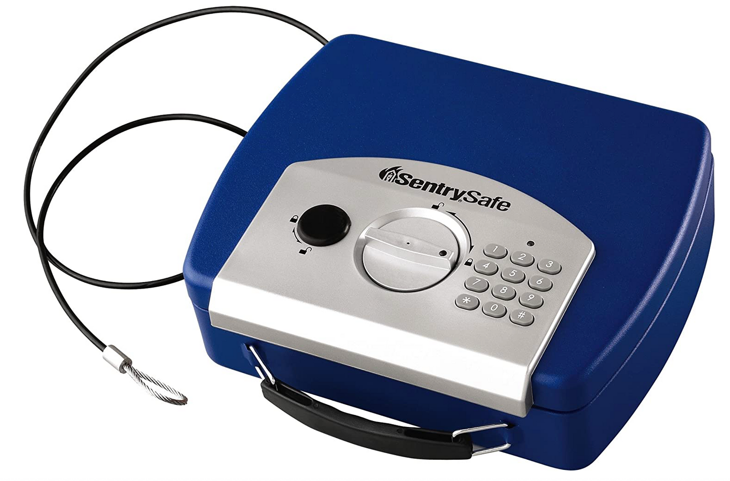 센트리세이프 Sentry Safe 디지털 키패드 휴대용 금고 2.2L