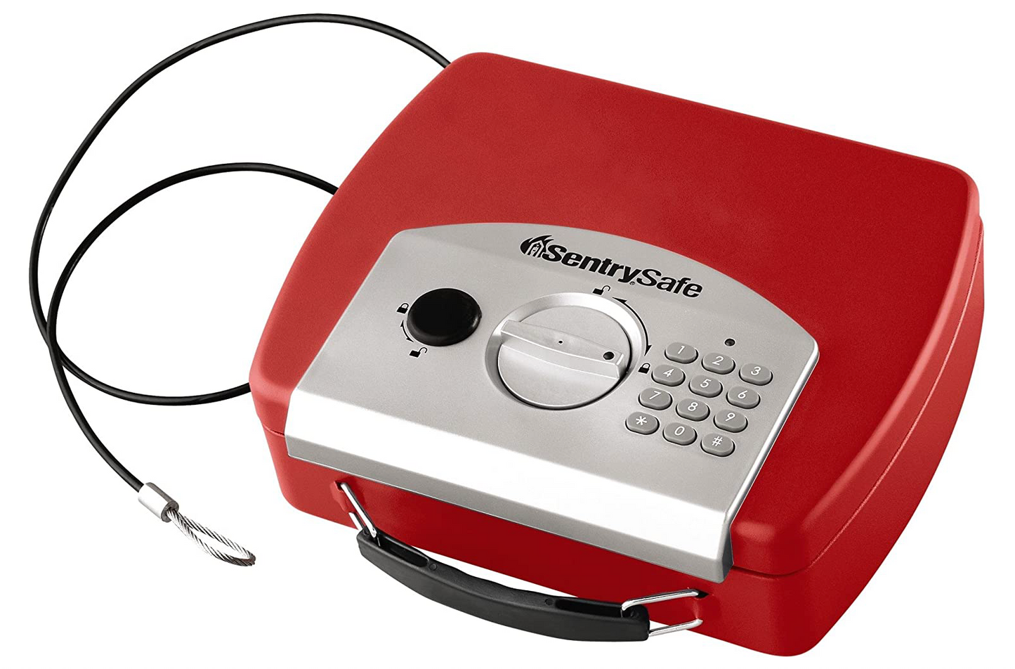 센트리세이프 Sentry Safe 디지털 키패드 휴대용 금고 2.2L