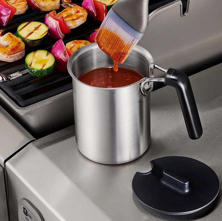 옥소 OXO 스텐레스 바베큐 소스 + 브러시 세트 3pc