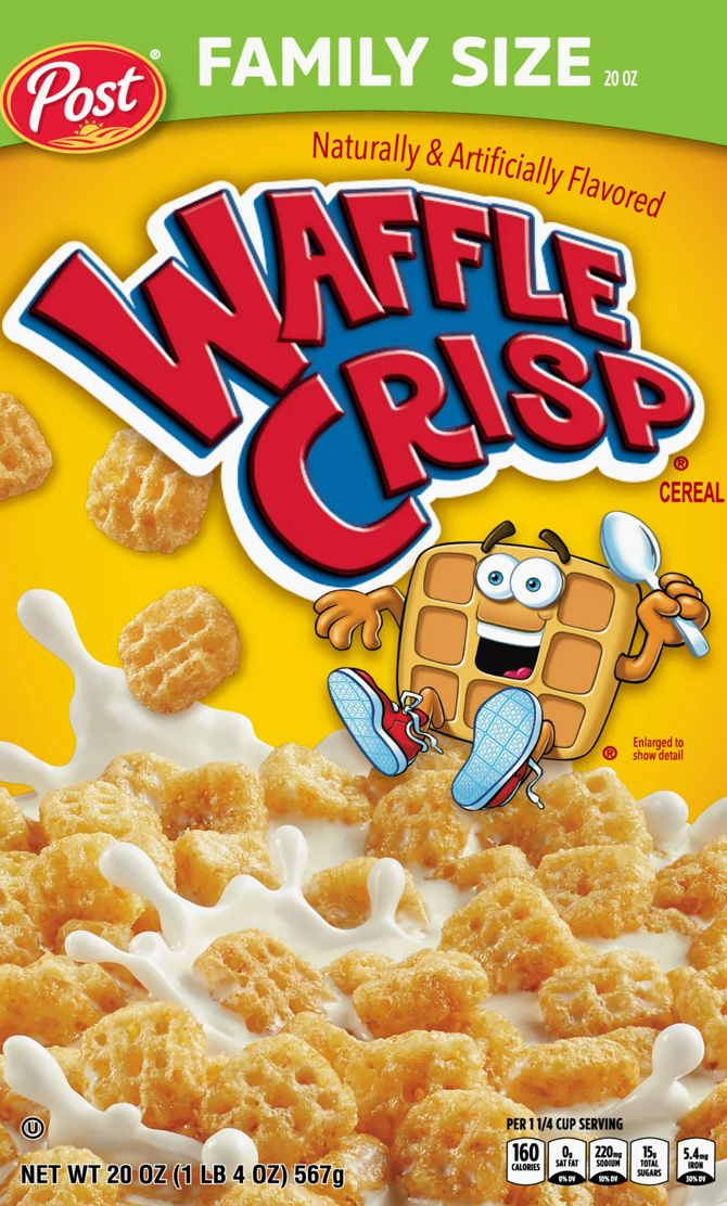 포스트 Post 와플 크리스프 시리얼 567g