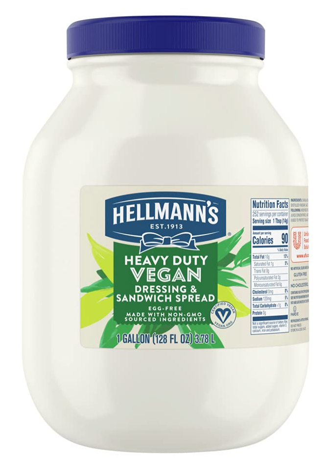 유니레버 Unilever 헬만스 Non-GMO 비건 마요네즈 3.78L