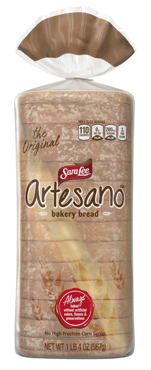 사라리 Sara Lee 아티자노 화이트 식빵 567g