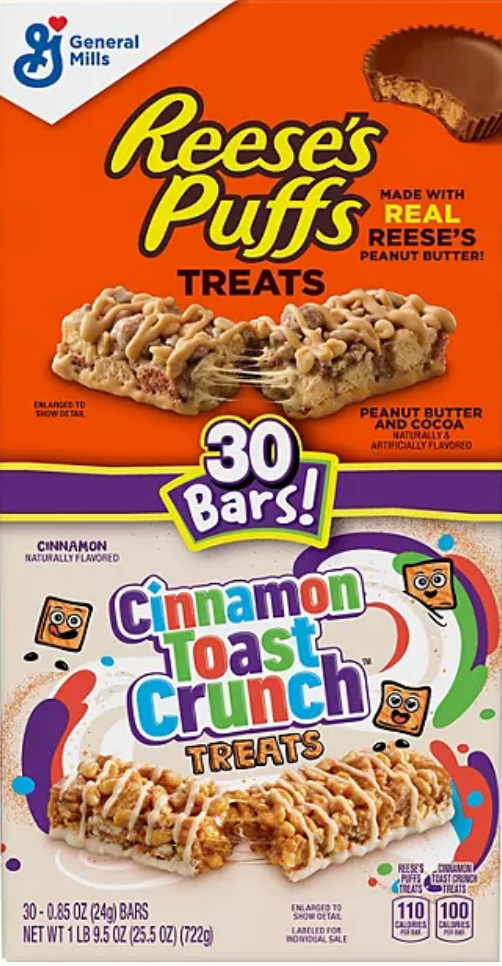 제너럴밀즈 General Mills 시리얼바 2가지맛 30ct (722g)