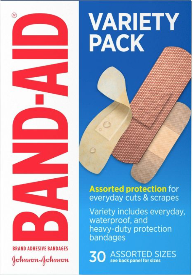 밴드에이드 Bandaid 밴드 혼합형 30매 2팩 (60매)