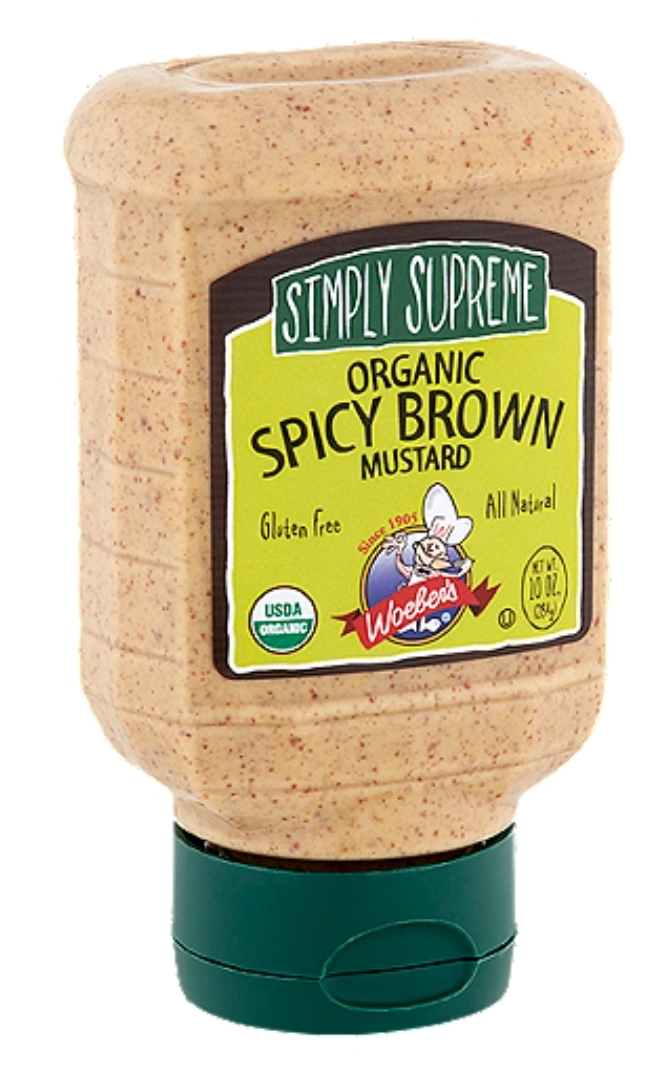 워버스 Woeber's 유기농 스파이시 브라운 머스타드 340g