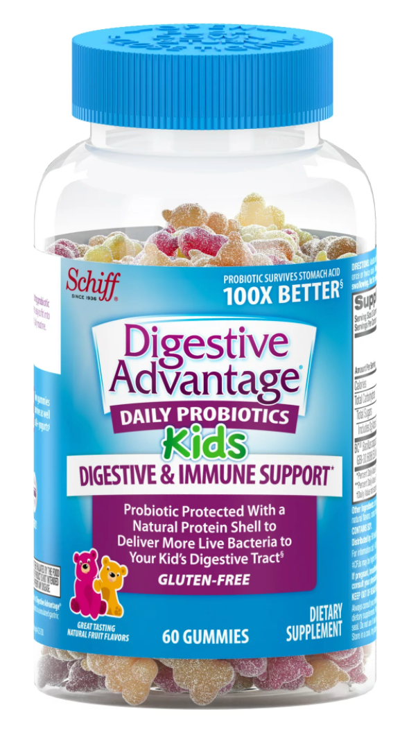 3+ 쉬프 Shiff 다이제스티브 어드밴티지 키즈 유산균 거미 60정