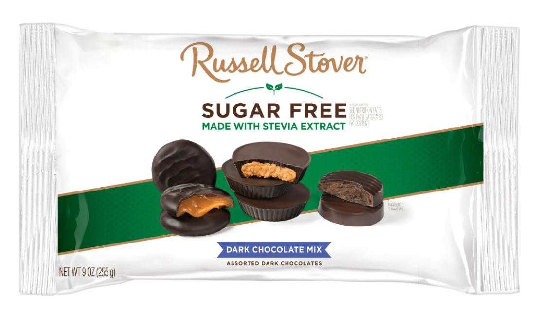 러셀스토버 Russel Stover 슈가/아스파담-프리 다크초콜렛 3가지맛 255g