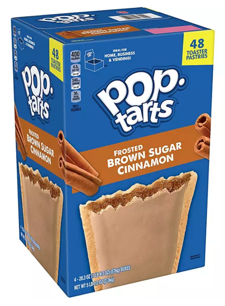 켈로그 Kellogg's 프로스티드 브라운 슈가 시나몬 팝타르트 48ct (2.3kg)