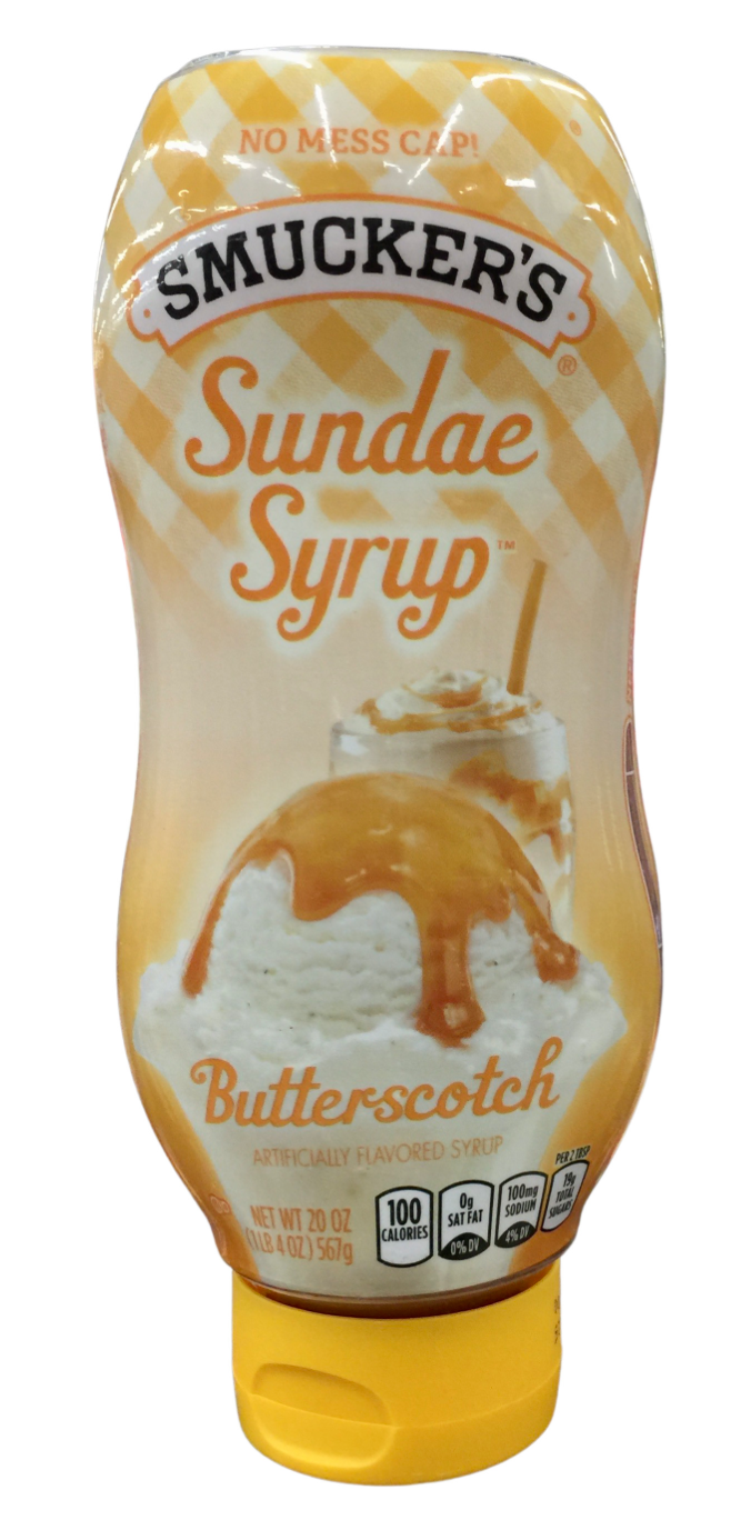 스머커 Smucker's 버터스카치 선데 시럽 567g
