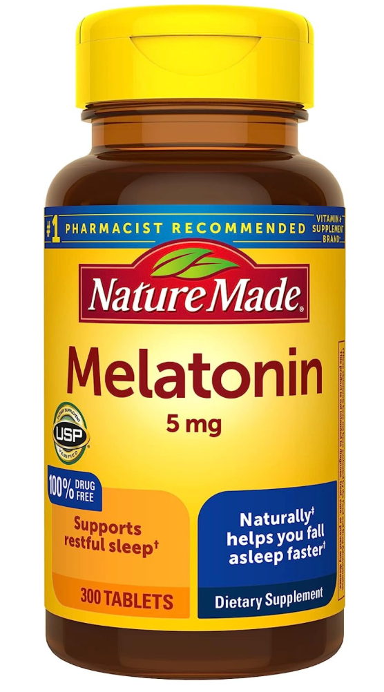 네이처메이드 약물-프리 멜라토닌 5mg 수면유도 300정