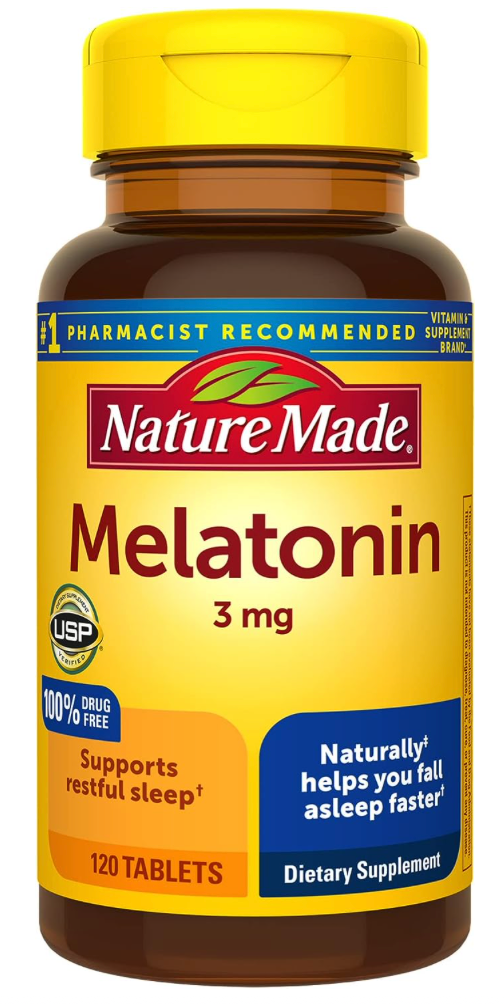 네이처메이드 약물-프리 멜라토닌 3mg 수면유도 120정