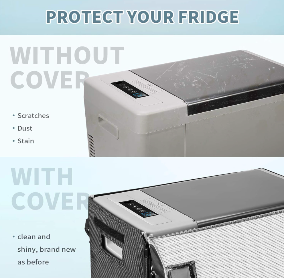 부즈알브이 BougeRV 캠핑 자동차용 냉장/냉동 겸용 아이스박스 커버