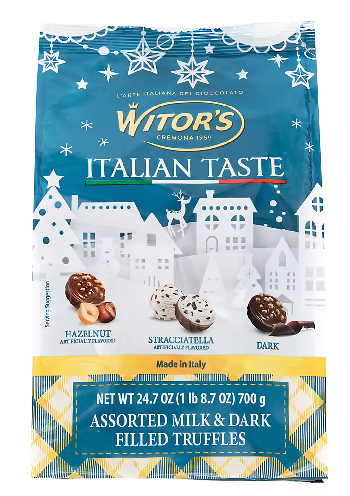 위터스 Witors GMO-프리 이탈리안 초콜렛 트러플 3가지맛 700g *Since 1959*