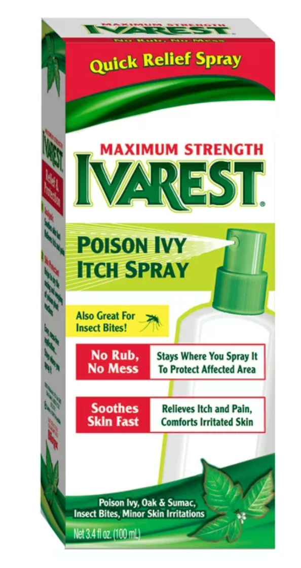 2+ 이바레스트 Ivarest 파라벤/스테로이드 무첨가 포이즌아이비•벌레물림•가려움 완화 스프레이 100ml