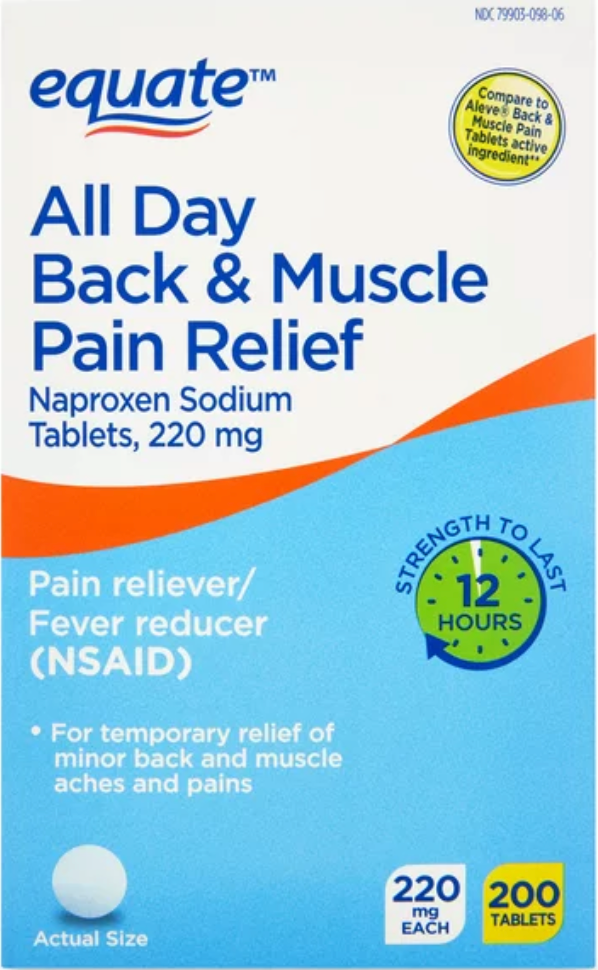 이퀘이트 나프록센나트륨 220mg 요통 & 근육통 200정