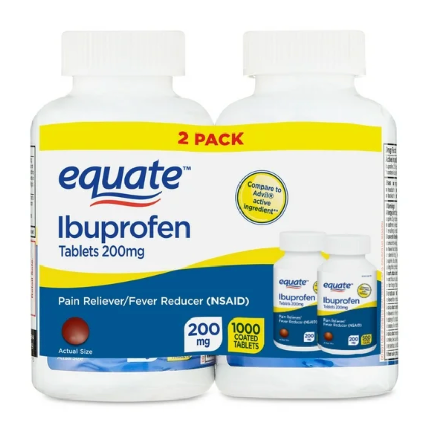 이퀘이트 아이부프로펜 200mg 500정 2병 (1000정)