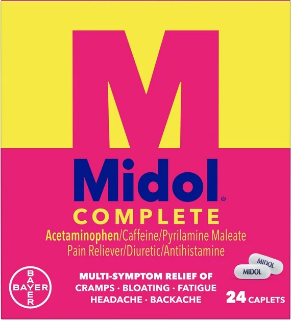바이엘 미돌 컴플릿 월경 증상 완화 24정