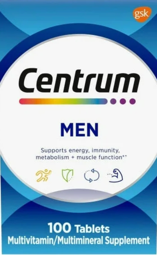 글락소스미스클라인 GSK 센트룸 맨 100정