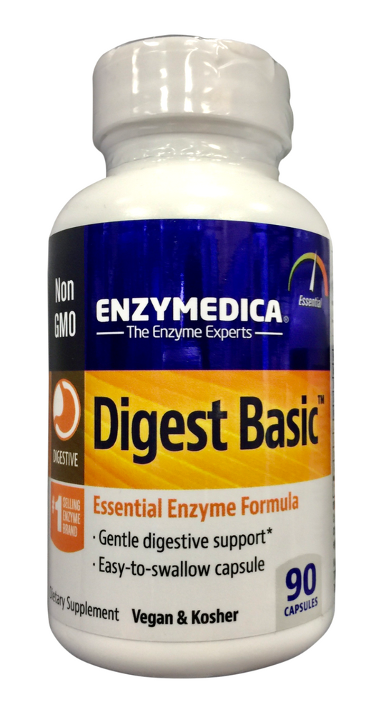 엔자이메디카 Enzymedica Non-GMO 다이제스트 베이직 소화효소 90정