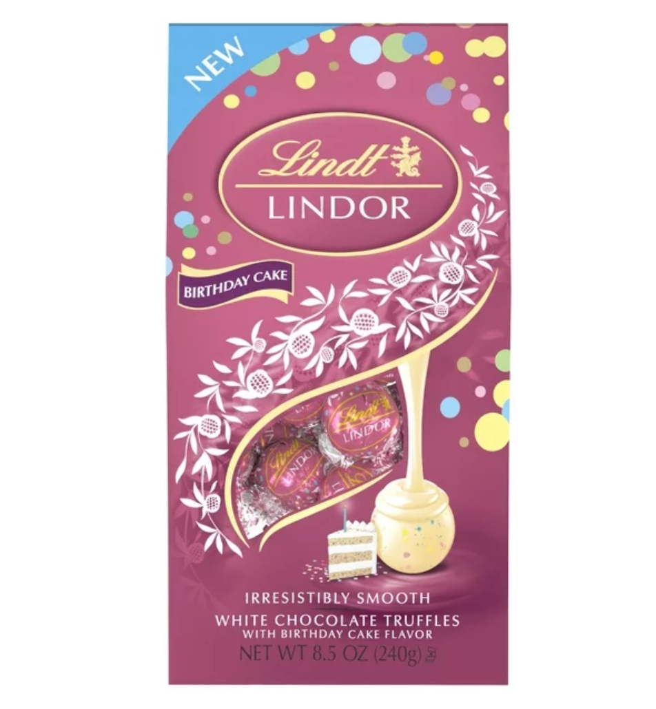 린트 Lindt 린도어 생일케이크 화이트 초콜렛 240g