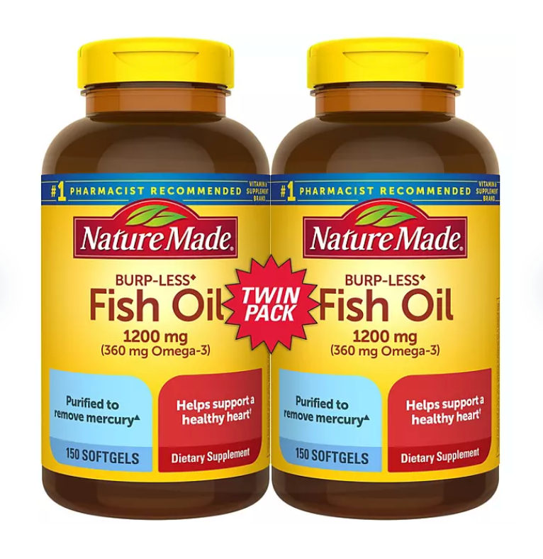 네이처메이드 버프리스 피시오일 1400mg 150정 2병 (300정)