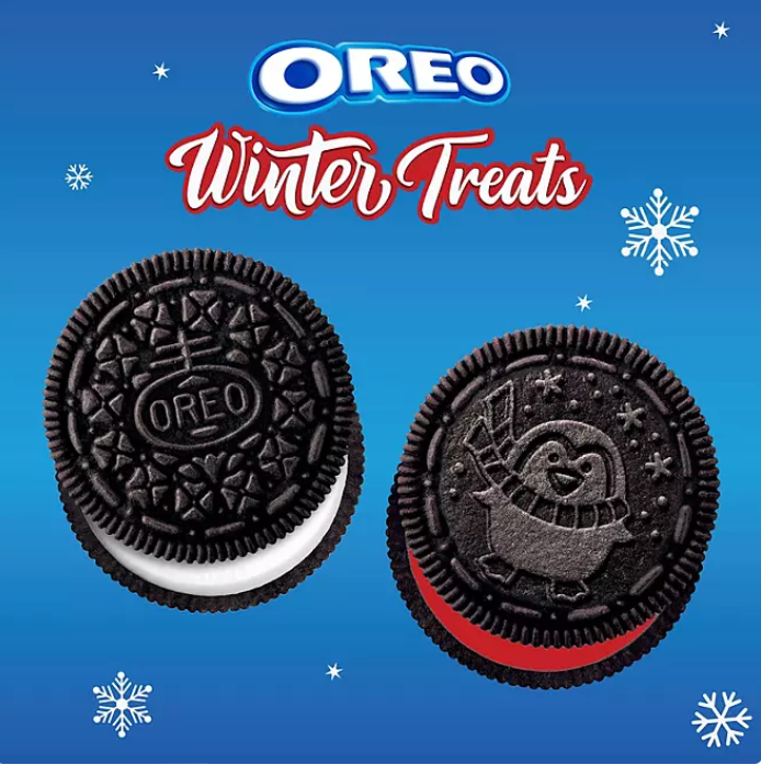 나비스코 Nabisco 오레오 2가지맛 40팩 (1.16kg) *겨울 한정판*