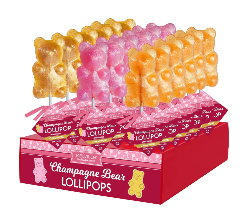 멜빌 Melville 수제 칵테일 롤리팝 Champagne Bear 24개