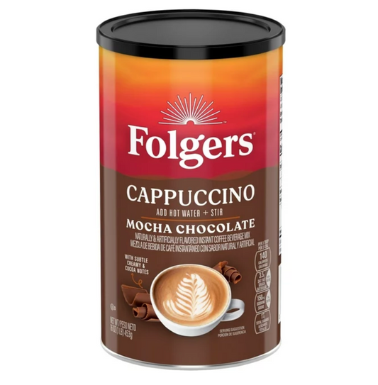 폴저스 Folgers 모카 초콜렛 카푸치노 믹스 453g