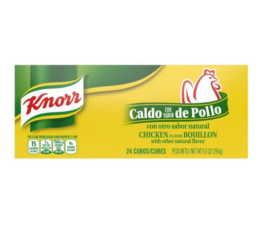 크노르 Knorr 치킨맛 부용 (치킨스톡) 큐브 24pc (264g)