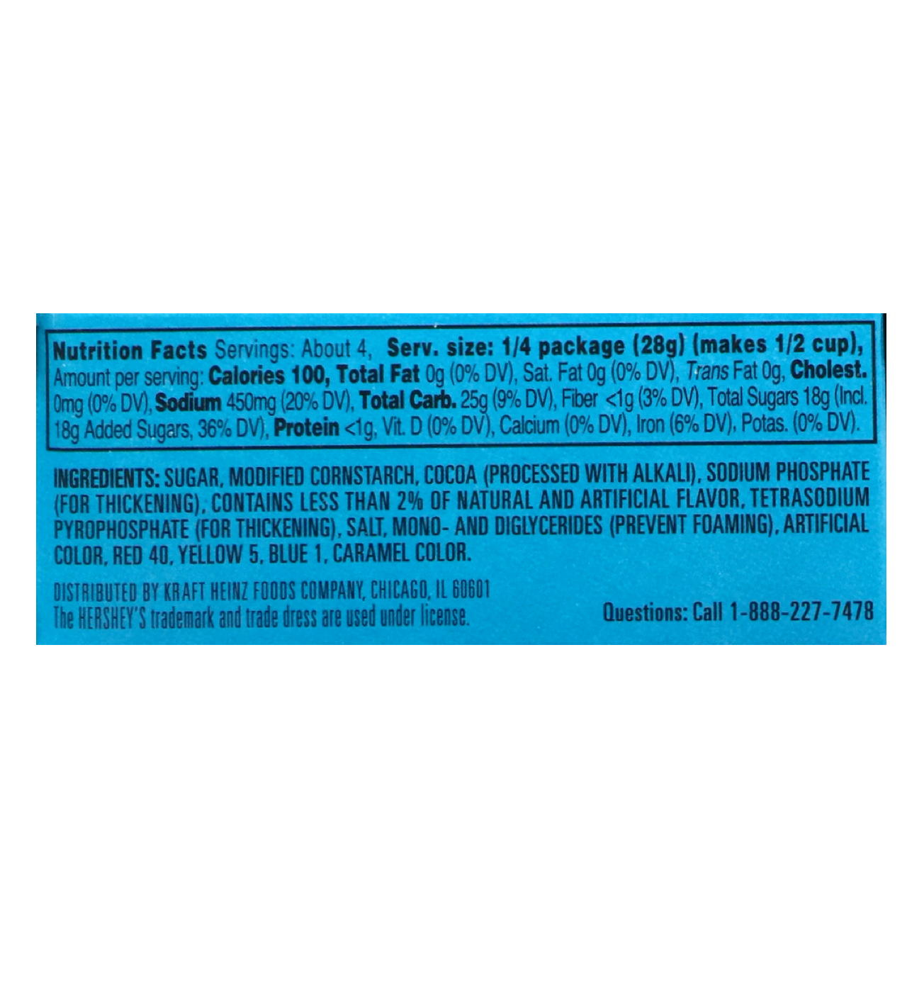 허쉬 밀크초콜렛 푸딩 & 파이 필링 믹스 112g 4팩 (448g)