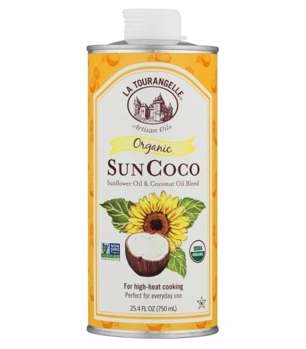 라투랑젤 La Tourangelle 유기농/Non-GMO 해바라기씨 코코넛 오일 Tin 500ml