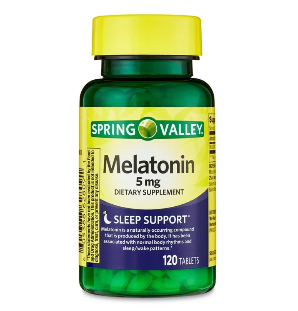 스프링밸리 약물-프리 멜라토닌 5mg 수면유도 120정