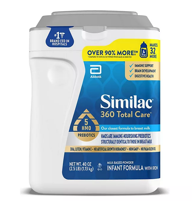 시밀락 Similac Non-GMO 인펀트 360 토탈케어 분유 584g