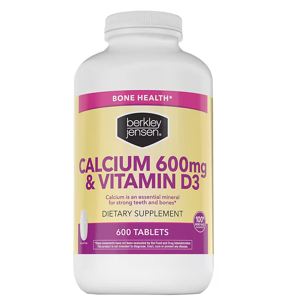 버클리젠슨 칼슘 600mg + 비타민 D3 600정