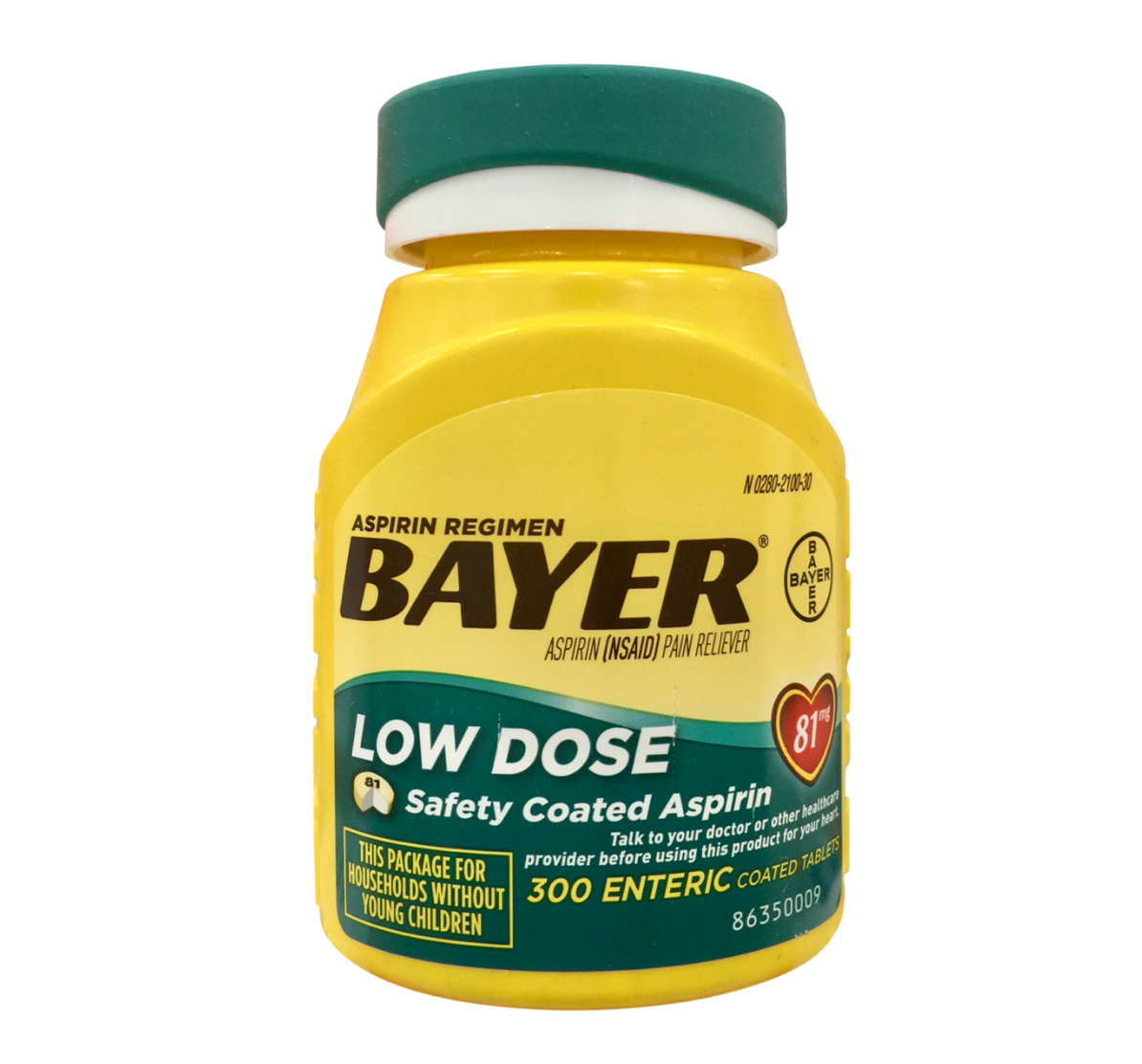 바이엘 아스피린 81mg 300정