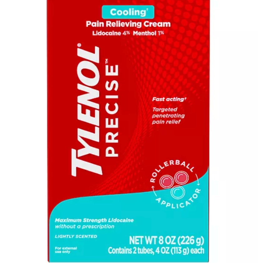 타이레놀 프리사이즈 쿨링 (냉감) 8시간 관절통 크림 113g 2개 (226g)