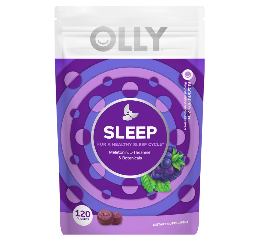 올리 슬립 약물-프리 멜라토닌 1.5mg 수면유도 거미 120정