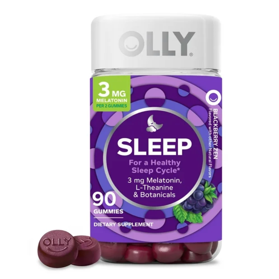 올리 슬립 약물-프리 멜라토닌 1.5mg 수면유도 거미 90정