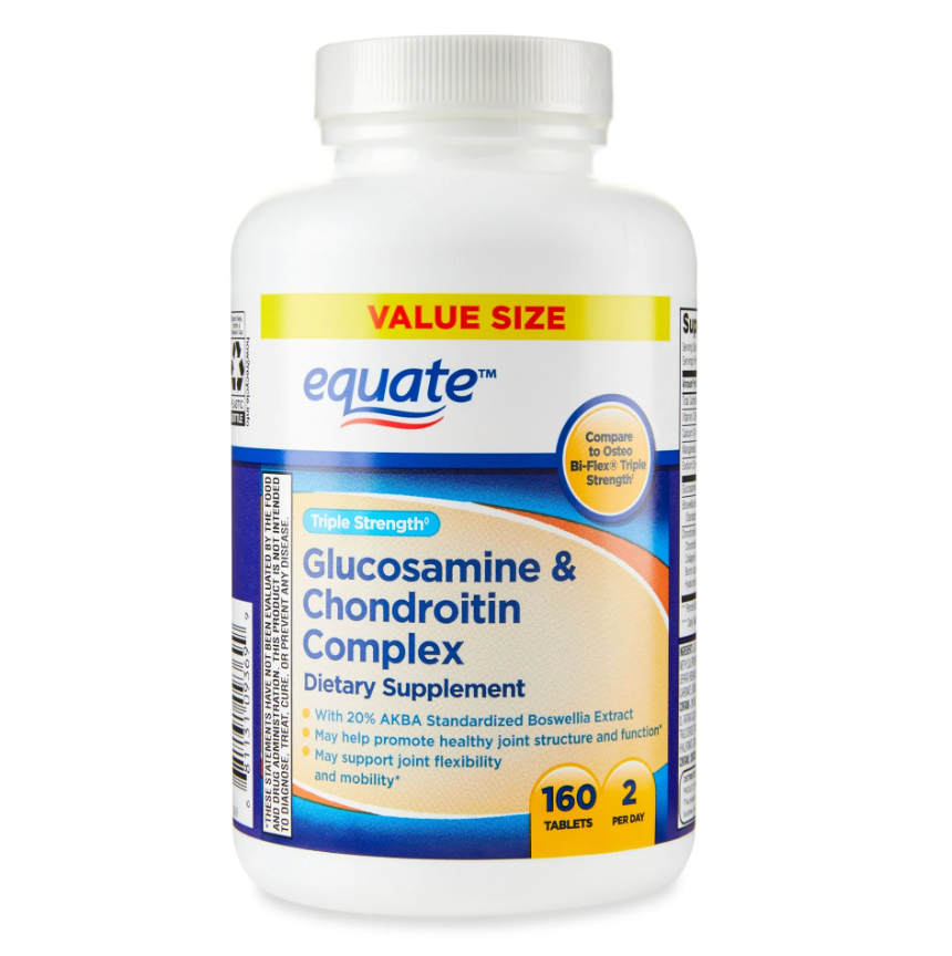 이퀘이트 글루코사민•콘드로이친•MSM 비타민 C 관절건강 160정