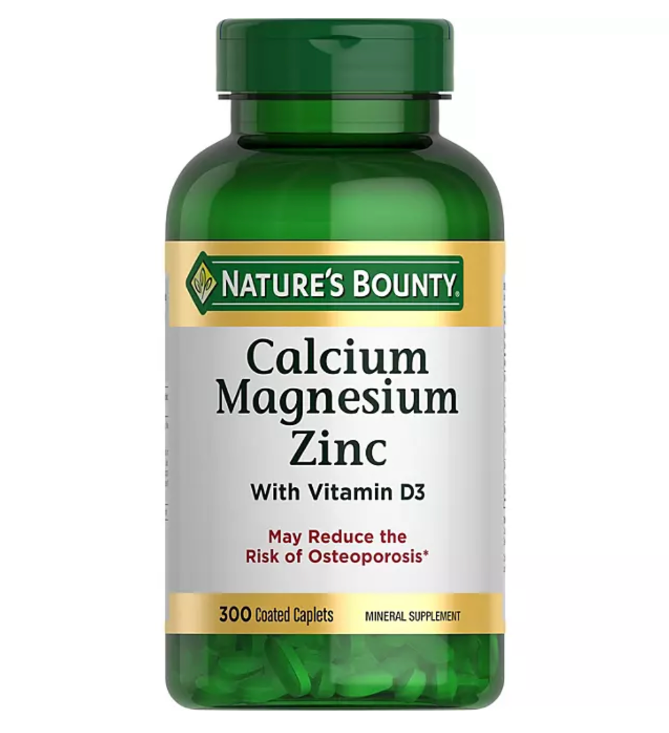네이처스바운티 Non-GMO 칼슘 마그네슘 아연 + D3 300정