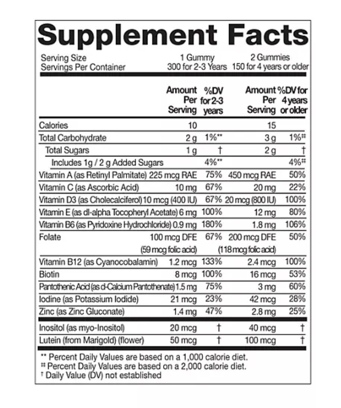 2+ 멤버스마크 칠드런스 멀티 거미 300정