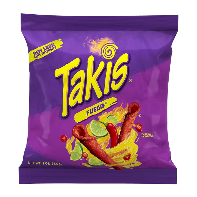 타키스 스파이시 롤드 토틸라 칩 46ct (1.3kg) 🌶