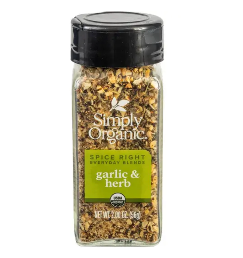 심플리오가닉 유기농 갈릭 & 허브 블렌드 56g 6개
