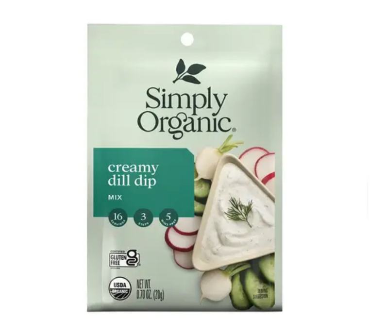 심플리오가닉 유기농 크리미 딜 딥 믹스 20g 12개