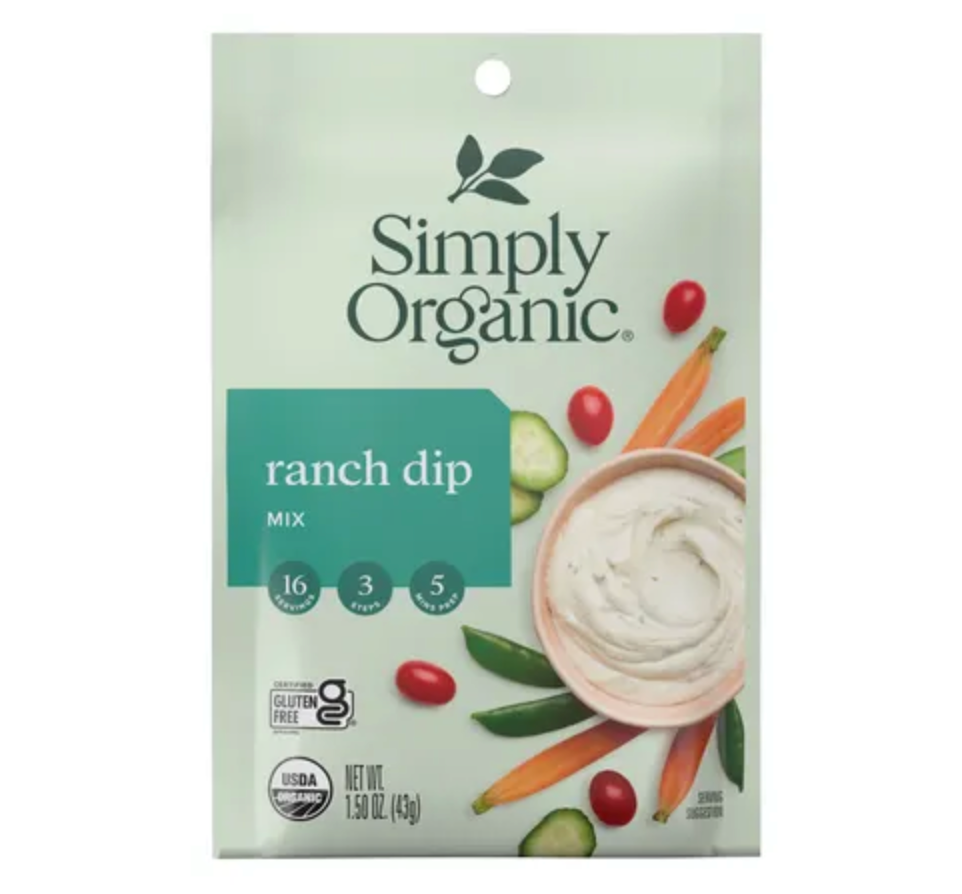 심플리 오가닉 Simply Organic 유기농 랜치 딥 믹스 43g 12개